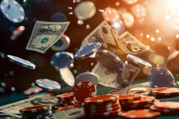 Betting interface and payout display